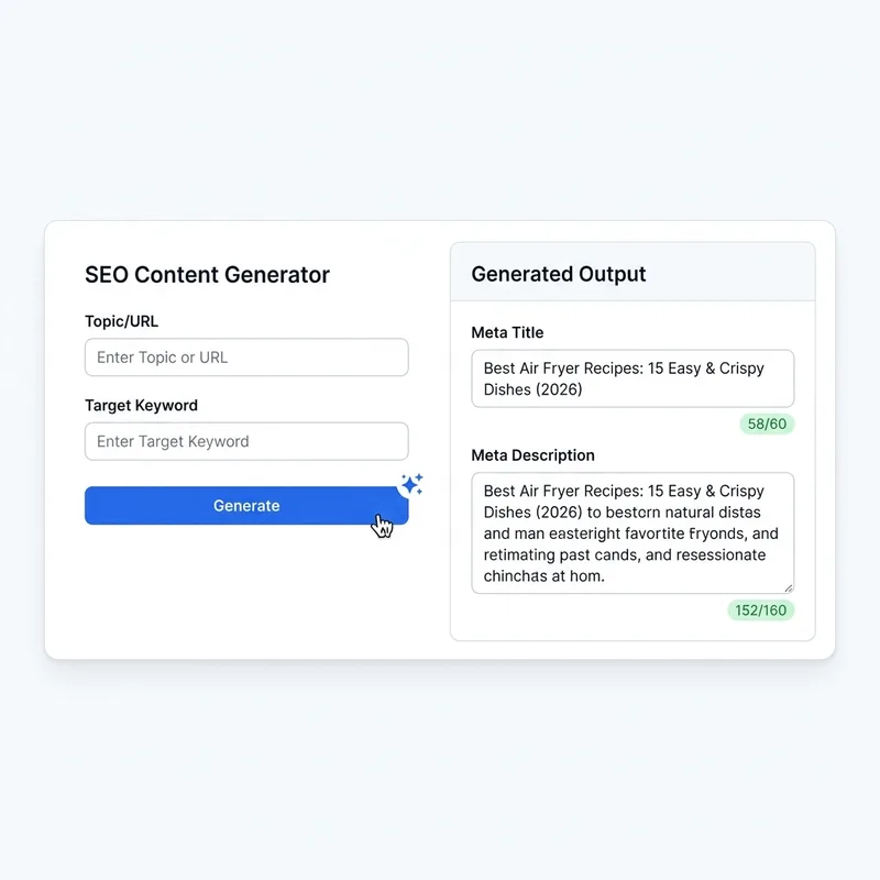Meta Tag Generator tool